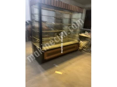 Pasta Pastane Ekler Vitrin Dolabı