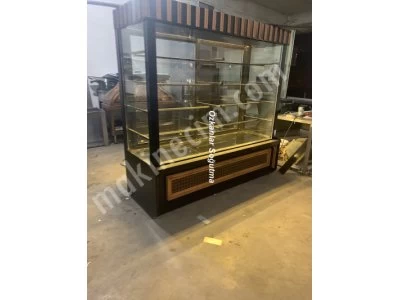 Pasta Pastane Ekler Vitrin Dolabı
