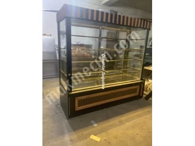 Pasta Pastane Ekler Vitrin Dolabı