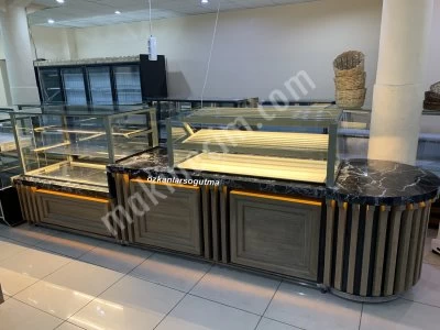 Pastane Pasta Kuru Pasta Ekler Meze Simit Poğaça Böreklik Dolabı