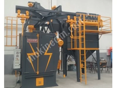 Döküm Motor Blokları İçin Kumlama Makinesi