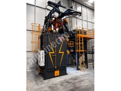 Shot Blasting Machine 1200X1200 Basket Diameter With Jet Pulse Filter