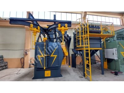 Shot Blasting Machine 1200X1200 Basket Diameter With Jet Pulse Filter