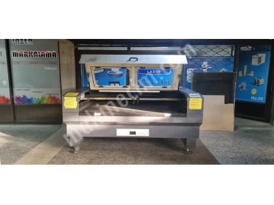 Lazer Kesme Makinesi Cift Kafa 160X100Cm 130-150W Tüplü