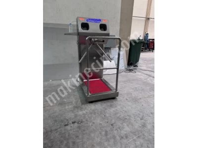 Yüksek Güvenlikli Hijyen Turnike Sistemi