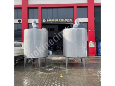 5 Tonluk Sıvı Karıştırma Tankı