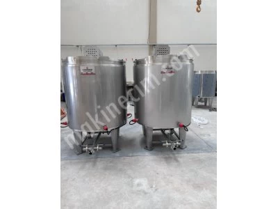 1500 Lt Çikolata Üretim Karıştırıcılı Tank