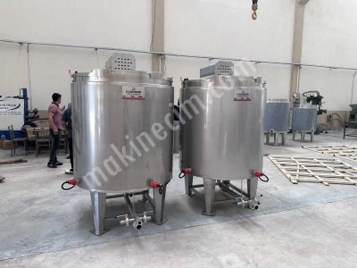 1500 Lt Çikolata Üretim Karıştırıcılı Tank