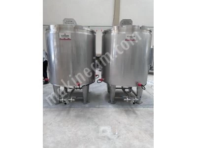 1500 Lt Gıda Boyası Karıştırma Tankı