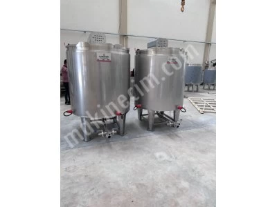 1500 Lt Gıda Boyası Karıştırma Tankı