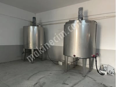 Kozmetik Ürün Depolama ve Karıştırma Tankları