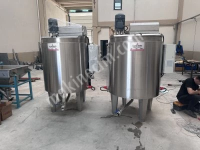 Sıvı Ürün İmalatı İçin Homojenizatörlü Tank