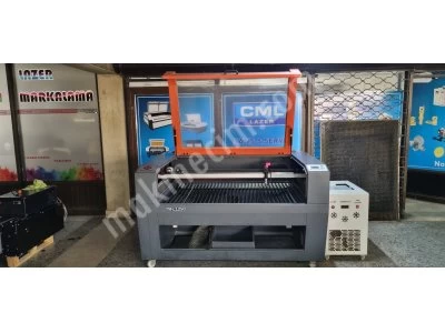 Bursa Lazer Kesme Makinesi 130X90Cm 100-120W Tüplü