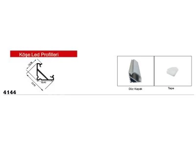 Alüminyum Trimless Led Profili