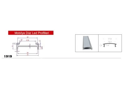 Alüminyum Köşe Led Profili