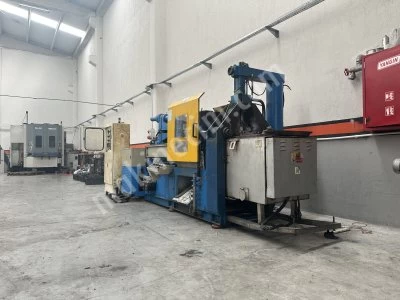 Sıcak Kamara Zamak Metal Enjeksiyon Makinası 130 Ton 1.6 Kilogram Baskı