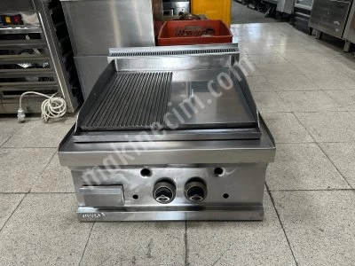 Empero Snack Seri Set Üstü Gazlı Izgara, Yarı Oluklu Pleyt, 60X63,5X28,5 Cm