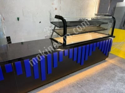 Pastane Kuru Pasta Ekler Böreklik Pasta Teşhir Ekmeklik Dolabı