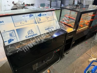 Pastane Pasta Kuru Pasta Ekler Waffle Meze Dolabı