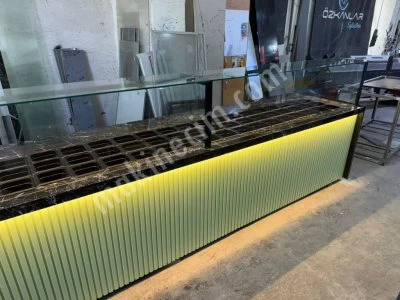 Pastane Meze Salata Bar Tezgah Dolabı