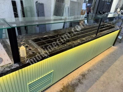Pastane Meze Salata Bar Tezgah Dolabı