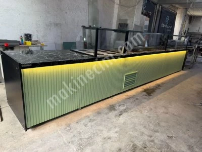 Pastane Meze Salata Bar Tezgah Dolabı