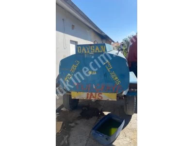 3 Tonluk Su Tankeri Özel Üretim Kalın Saç