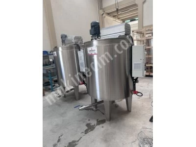 Losyon Karıştırıcı Homojenizatörlü Tank