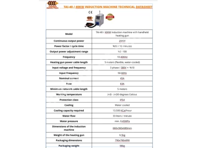 Mobil İndüksiyon Kaynak Makinası