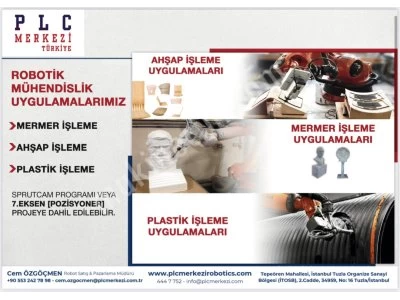 Kuka Krc4 Ahşap- Mermer- Plastik İşleme Robotik Sistemleri