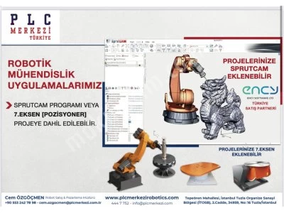 Kuka Krc4 Ahşap- Mermer- Plastik İşleme Robotik Sistemleri