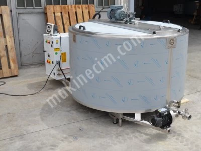 Dijital Termostatlı 1 Tonluk Süt Kazanı