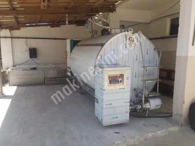 Dijital Termostatlı 1 Tonluk Süt Kazanı