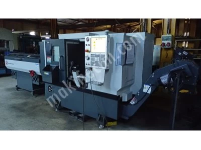 Haas St-10 Cnc Torna + Haas Bar Feeder (Çubuk Sürücü) (3 Adet Mevcuttur)