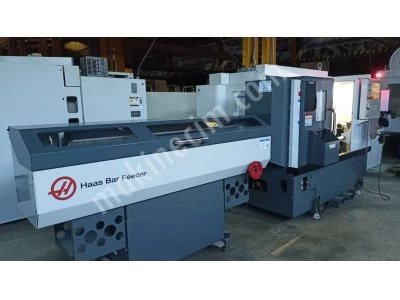 Haas St-10 Cnc Torna + Haas Bar Feeder (Çubuk Sürücü) (3 Adet Mevcuttur)