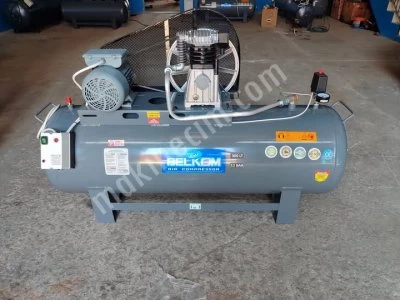 300 Lt 8 Bar Ev Elektrikli 3800 İtalyan Abac Kafalı, 4 Hp Volt Marka Motorlu, Panolu Kompresör