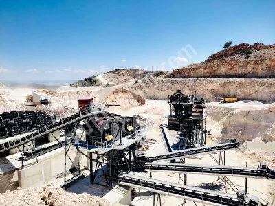 750 Tph Sabit Kırma Eleme Konkasör Tesisi