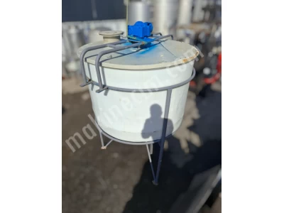 2 El Polietilen Karıştırıcı 5000 Litre Plastik Mikser Deterjan Kazanı