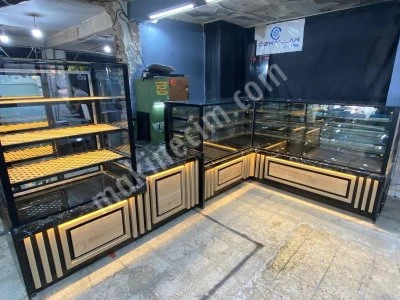 Pastane Pasta Kuru Pasta Ekler Meze Simit Poğaça Böreklik Dolabı