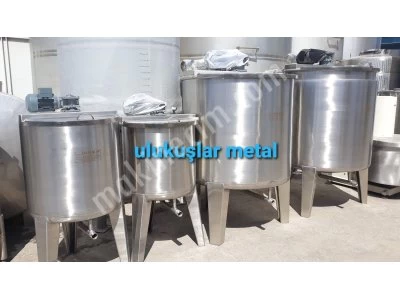 Kimya Gıda Mikseri Tankı