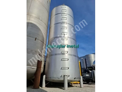 50 M3 Paslanmaz Tank Krom Depolama Stok Tankı