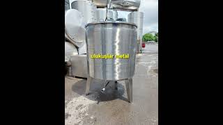 Paslanmaz Karıştırıcı 3M3 Tank