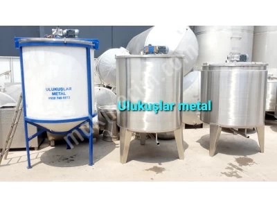 Paslanmaz Karıştırıcı 3M3 Tank