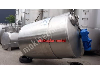 Paslanmaz Karıştırıcı 5M3 Tank