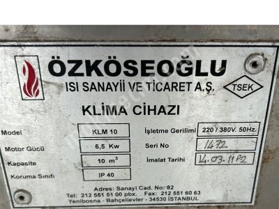 İkinci El Buhar Makinesi