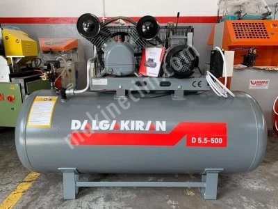 500 Litre Dalgakıran Kompresör 5.5 Hp 8 Bar Yeni Anadolu Makinadan