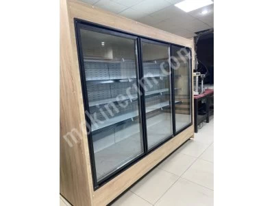 Sütlük Meşrubat İçicek Şişe Soğutucu Vitrin Market Dolabı