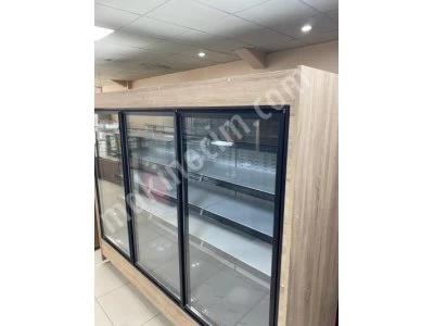 Sütlük Meşrubat İçicek Şişe Soğutucu Vitrin Market Dolabı