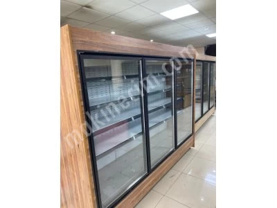 Sütlük Meşrubat İçicek Şişe Soğutucu Vitrin Market Dolabı
