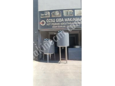 Süt Pişirme Kazanları Çikolata Dinlenme Kazanlari